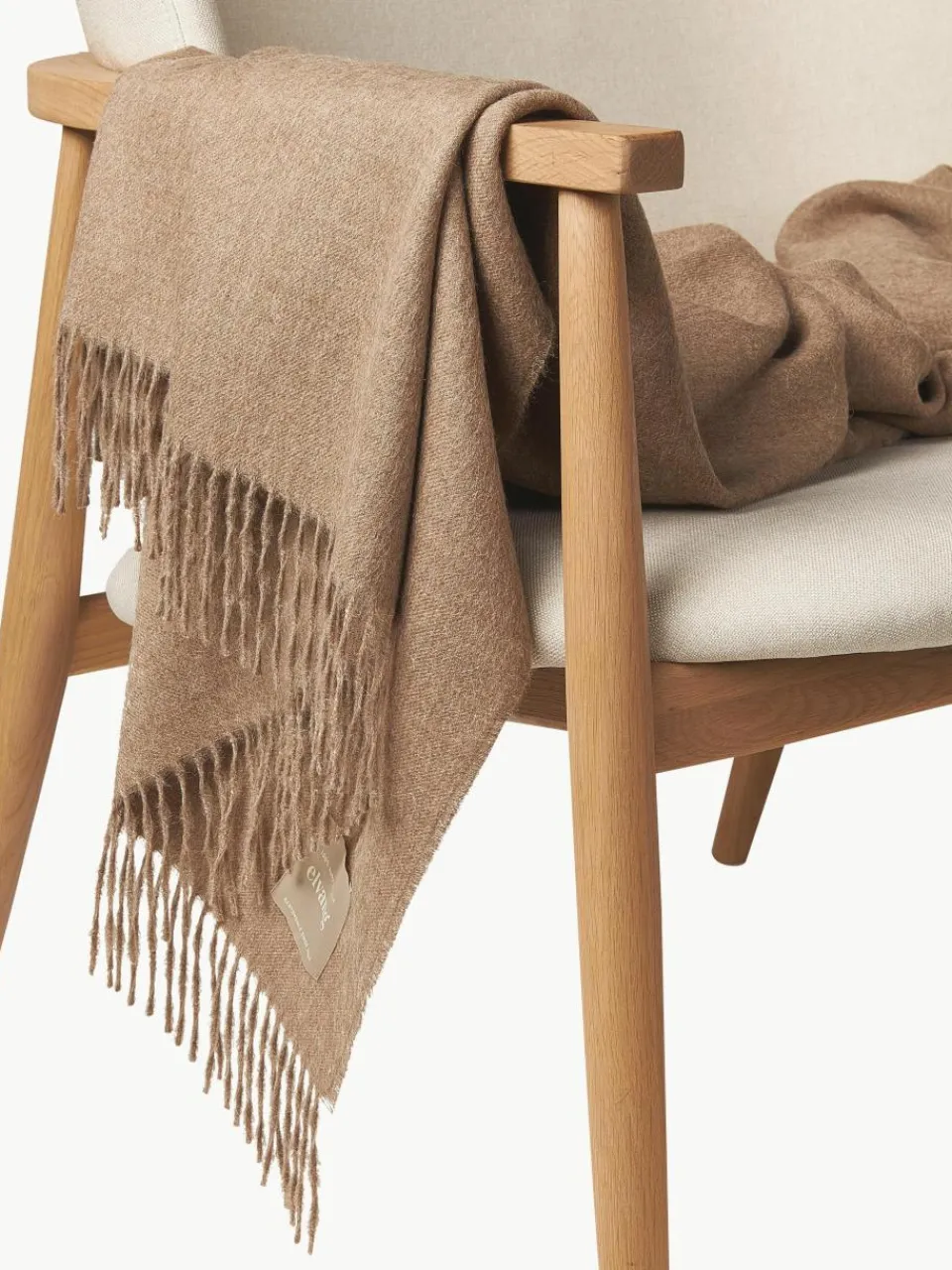Plaid Luxury uit baby-alpacawol^Elvang Best