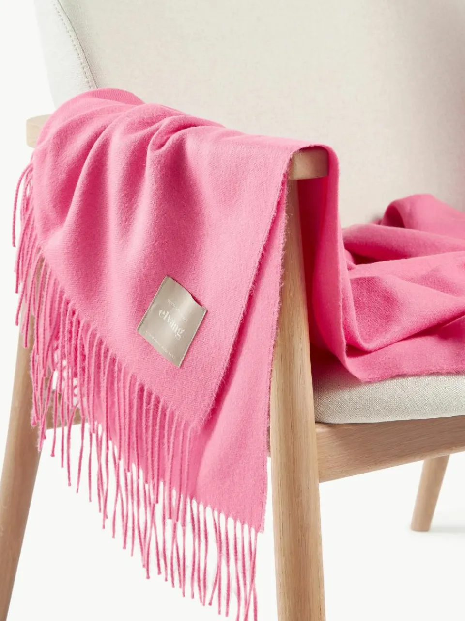Plaid Luxury uit baby-alpacawol^Elvang Clearance