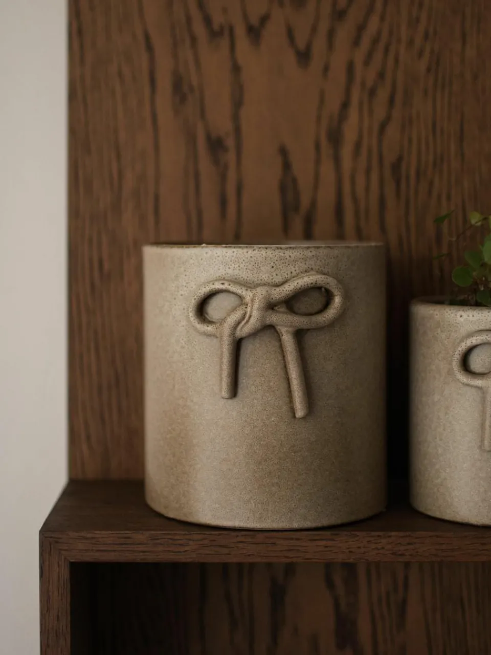 Plantenpot Bow van keramiek, H 14 cm^DBKD Best