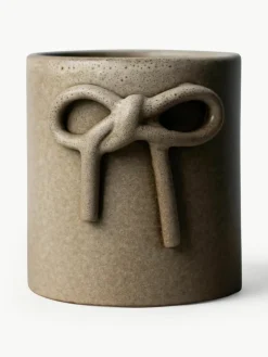 Plantenpot Bow van keramiek, H 11 cm^DBKD Outlet