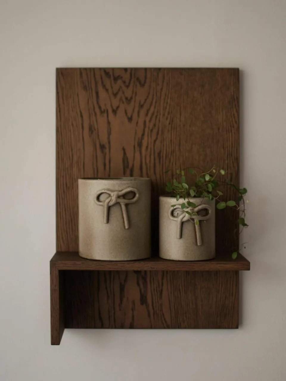 Plantenpot Bow van keramiek, H 11 cm^DBKD Outlet
