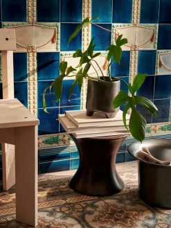 Plantenpot Esca van keramiek, H 21 cm^ferm LIVING Outlet