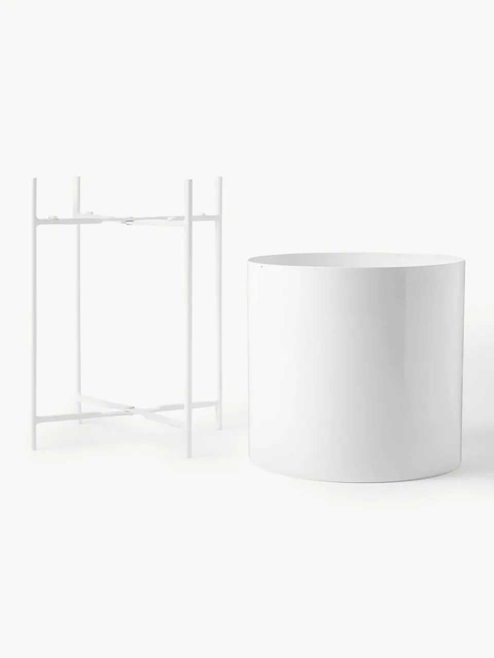 Plantenpotten Mina van metaal, set van 2^Westwing Collection Discount