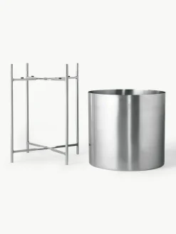 Plantenpotten Mina van metaal, set van 2^Westwing Collection New
