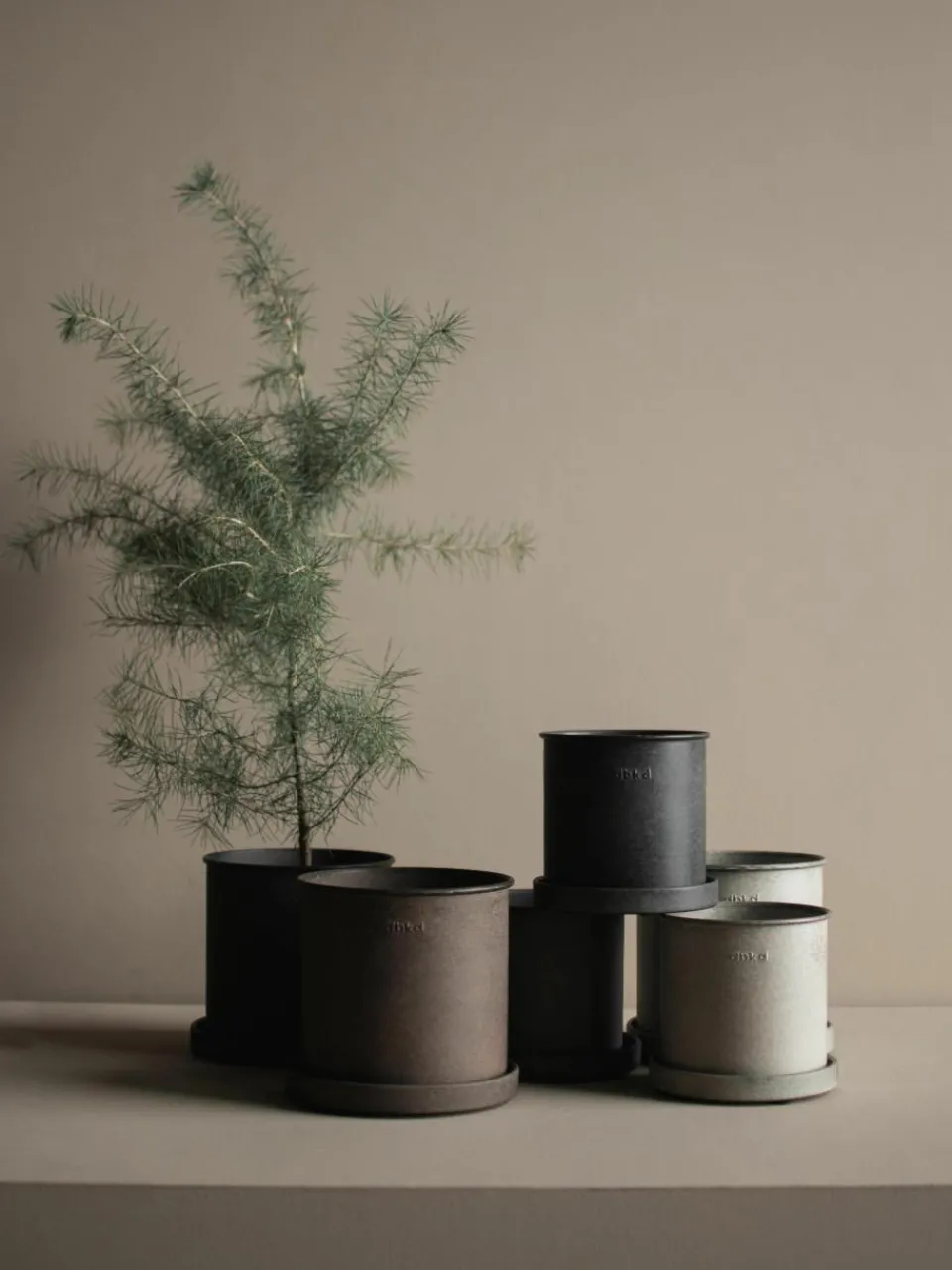Plantenpotten Plant, set van 2^DBKD Online