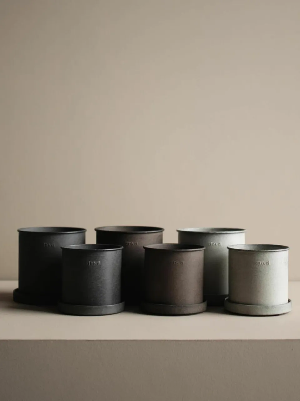 Plantenpotten Plant, set van 2^DBKD Online