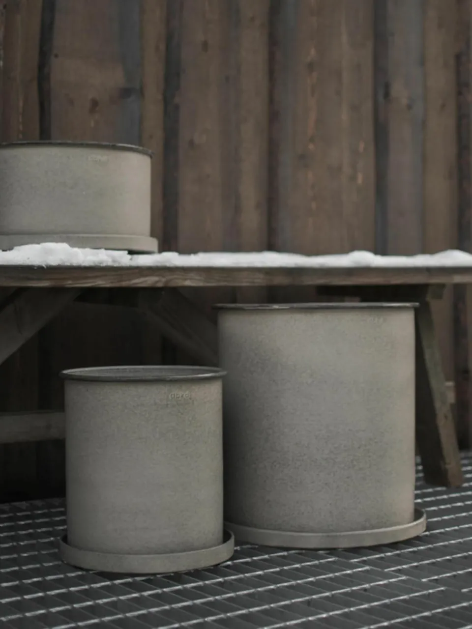 Plantenpotten Plant, set van 2^DBKD Hot
