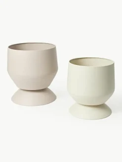 Plantenpotten Renya, set van 2^Westwing Collection Hot