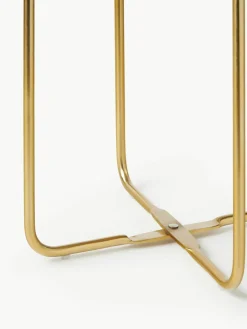 Plantenpottenset Nives van metaal met een gehamerde look, set van 2^Westwing Collection Clearance