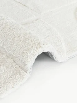 Pluizige hoogpolige loper Jade met verhoogd hoog-laag structuur^Westwing Collection Outlet