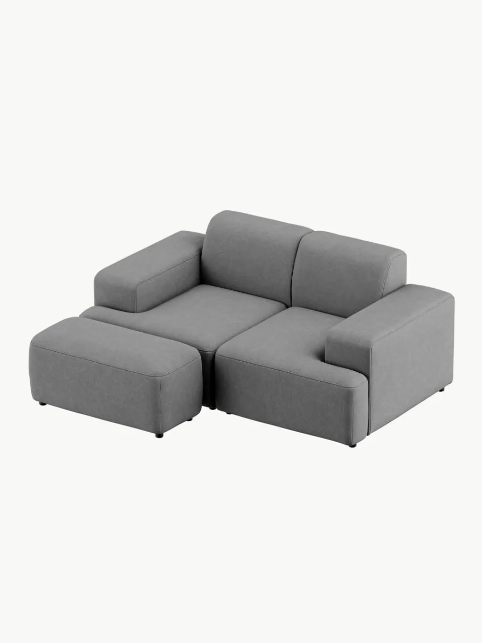 Poef Melva, B 99 x D 72 cm^Westwing Collection Outlet