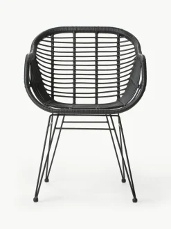 Polyrotan armstoelen Costa, 2 stuks^Westwing Collection Hot