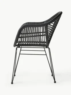 Polyrotan armstoelen Costa, 2 stuks^Westwing Collection Hot