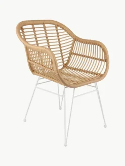 Polyrotan armstoelen Costa, 2 stuks^Westwing Collection Online