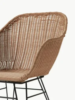 Polyrotan armstoelen Costa, 2 stuks^Westwing Collection Best