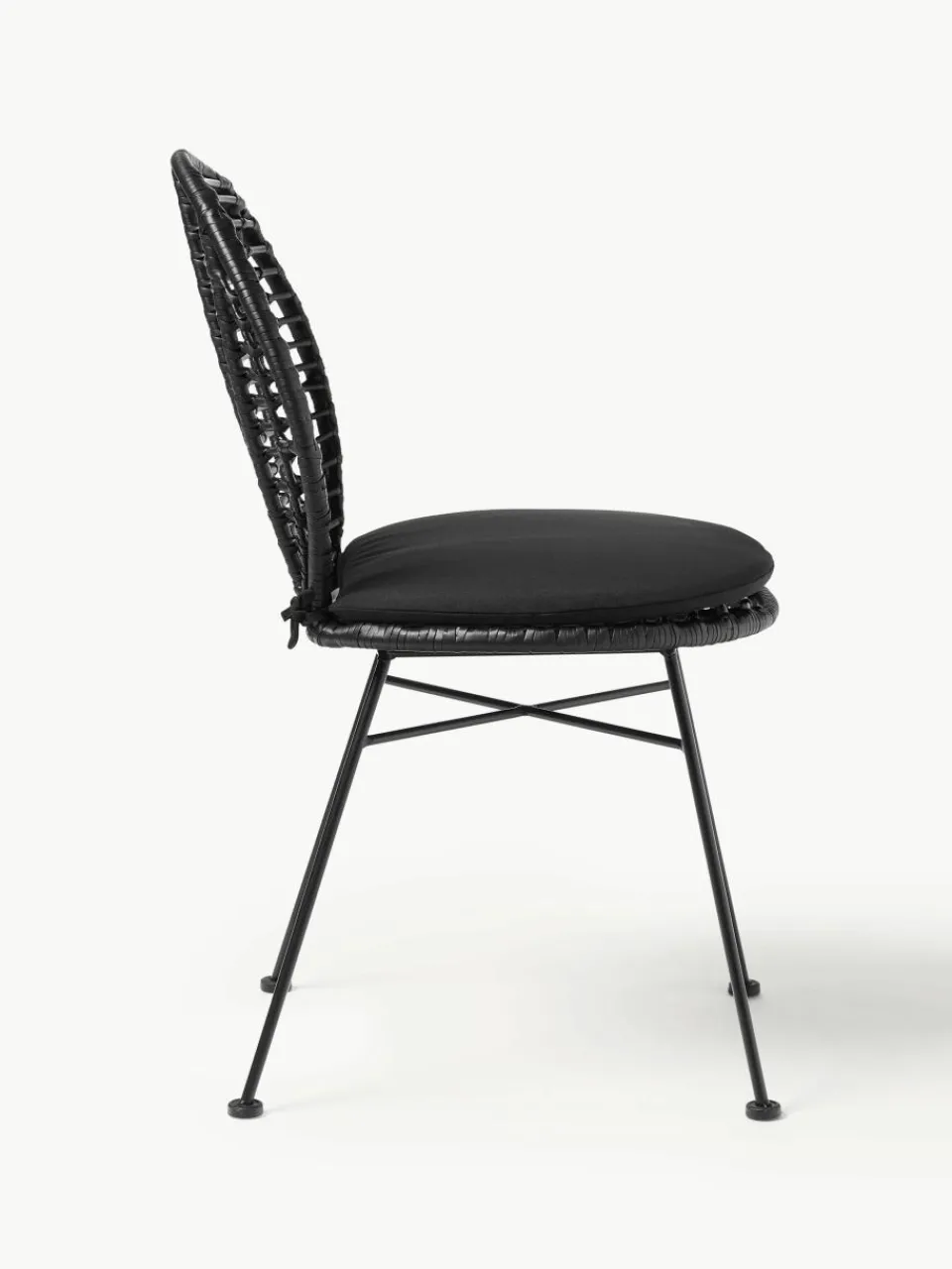 Polyrotan stoelen Cordula met stoelkussen, 2 stuks^Westwing Collection Online