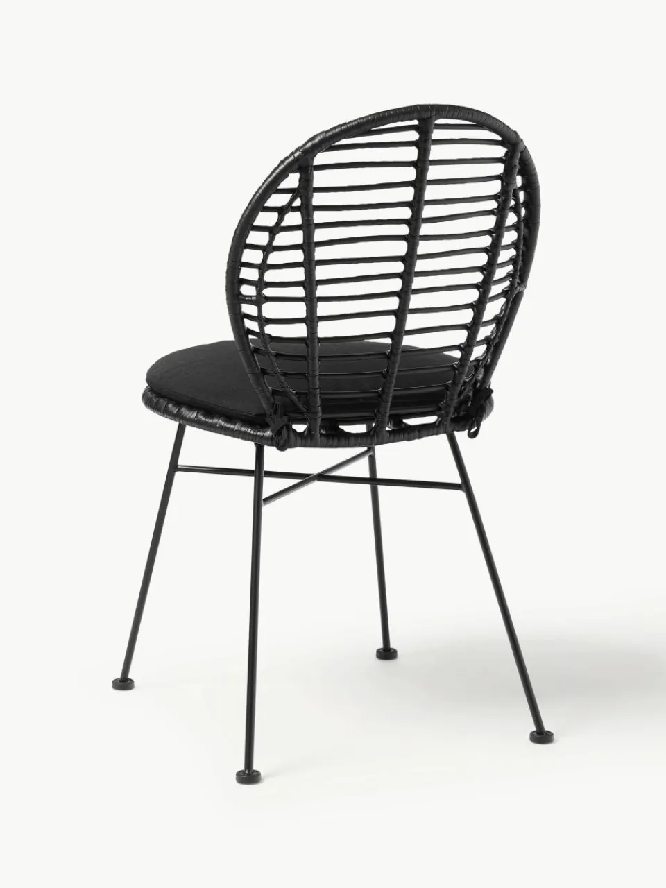 Polyrotan stoelen Cordula met stoelkussen, 2 stuks^Westwing Collection Online