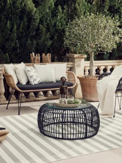Polyrotan zitbank Costa^Westwing Collection Sale