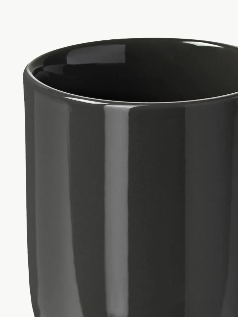 Porseleinen bekers Nessa, 4 stuks^Westwing Collection Hot