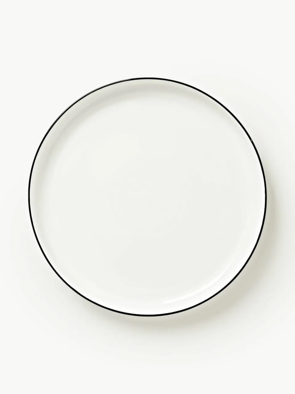 Porseleinen dinerbord Facile, 2 stuks^Westwing Collection Discount