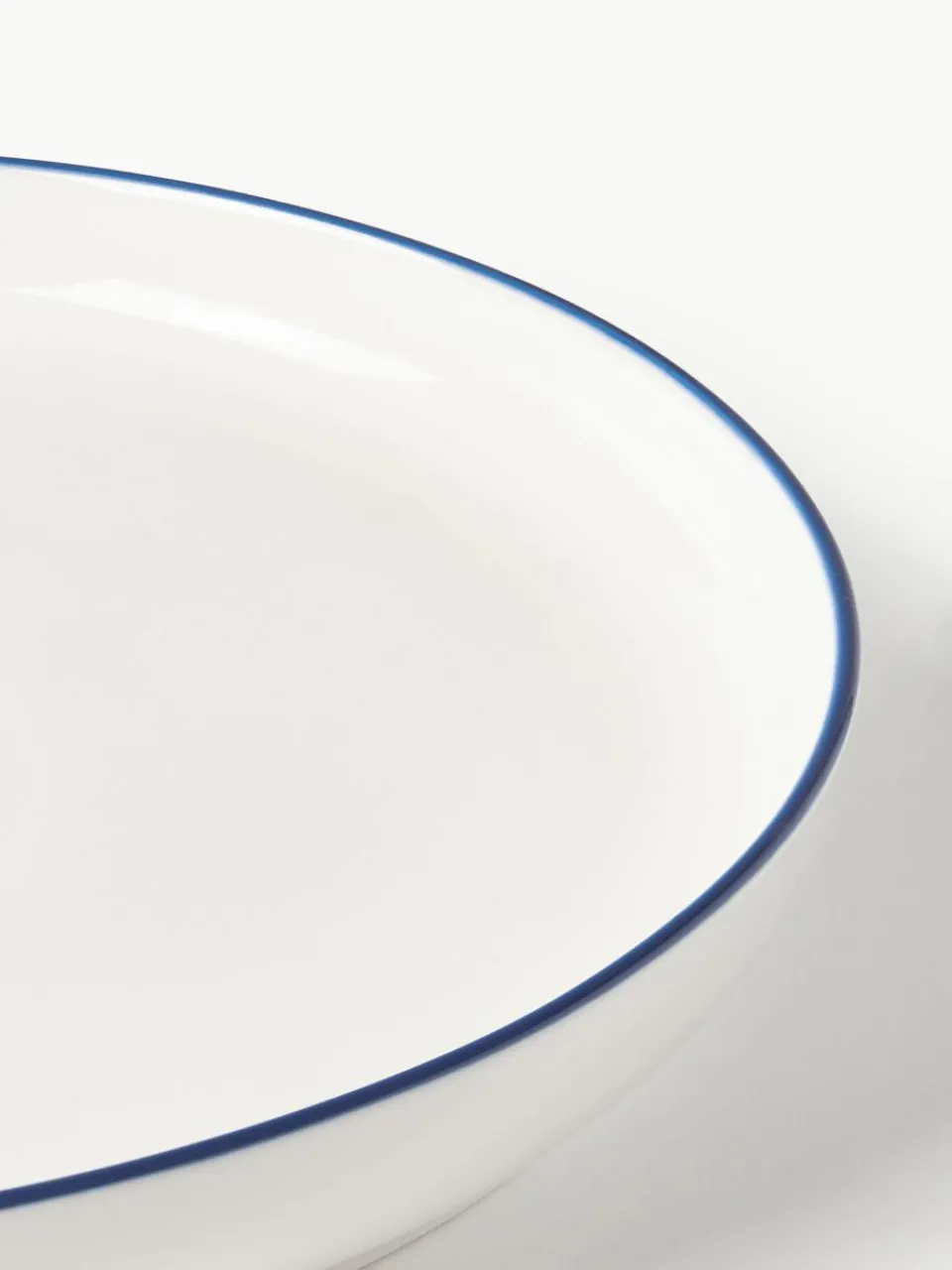 Porseleinen dinerbord Facile, 2 stuks^Westwing Collection Discount