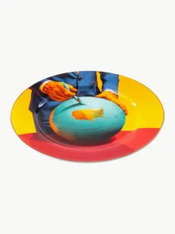 Porseleinen dinerbord Globe^SELETTI Fashion