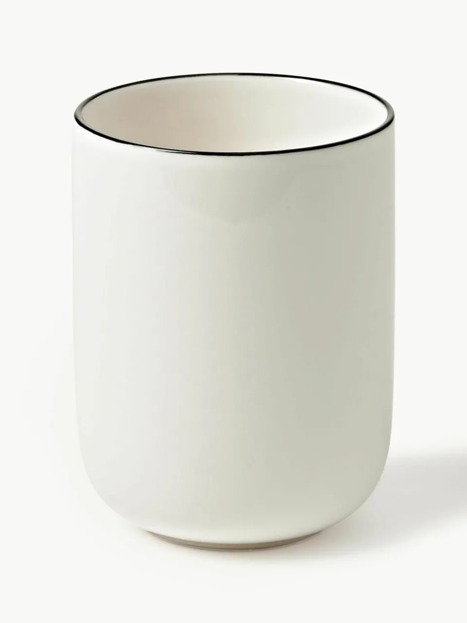 Porseleinen koffiekopjes Facile, 2 stuks^Westwing Collection Clearance