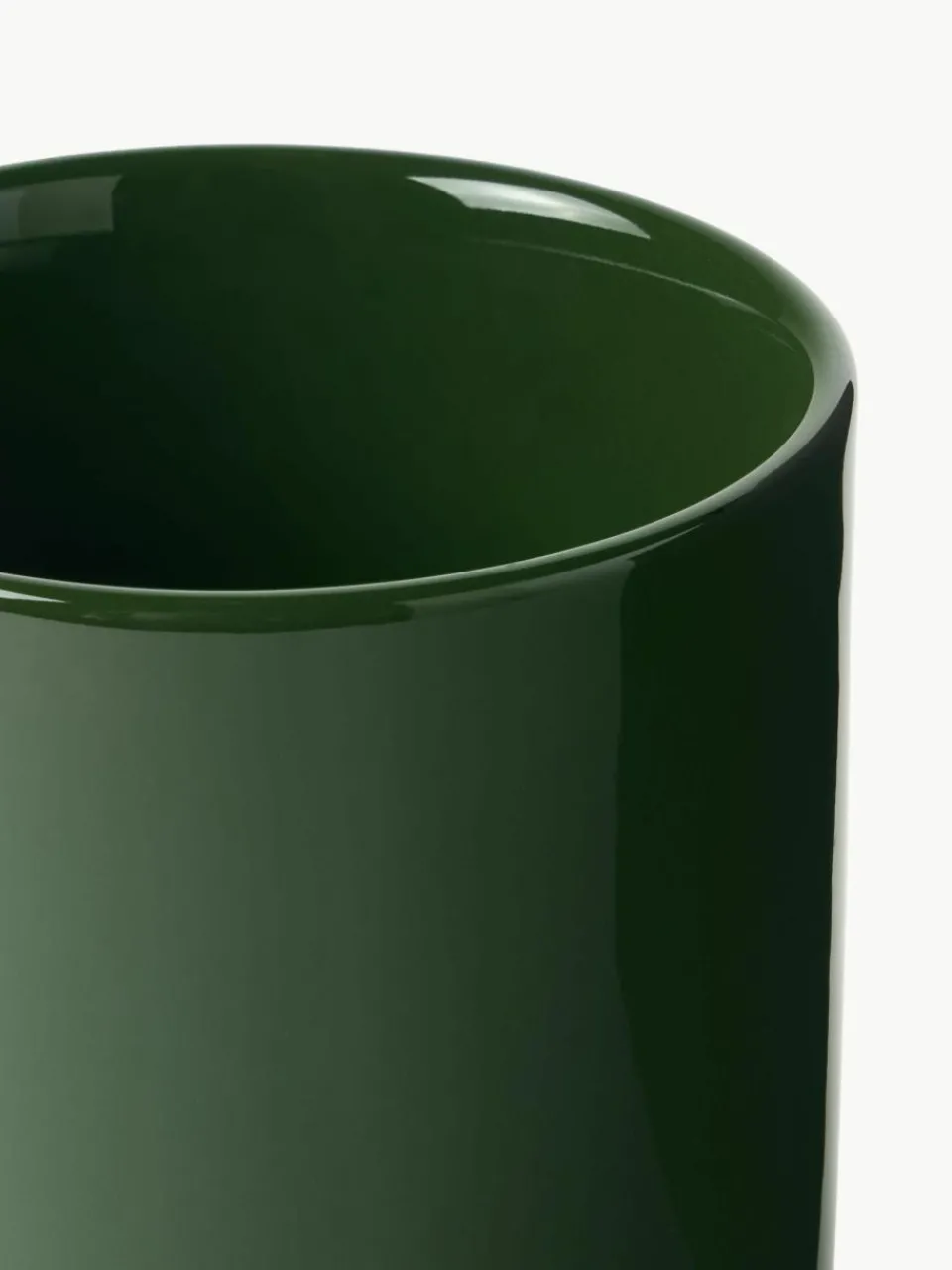 Porseleinen koffiemokken Nessa, 4 stuks^Westwing Collection Hot