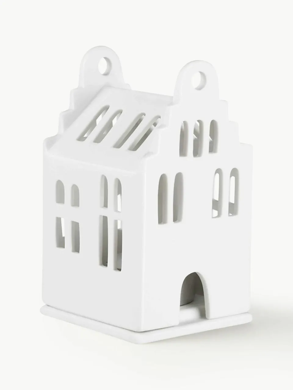 Porseleinen lichthuis Living, H 11 cm^Westwing Online