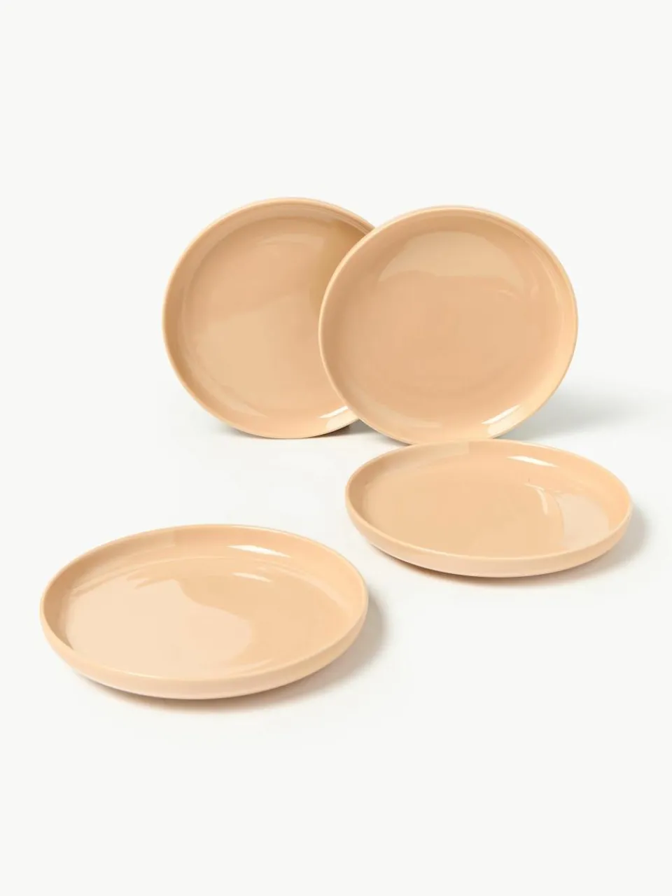 Porseleinen ontbijtborden Nessa, 4 stuks^Westwing Collection Clearance