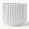Porseleinen plantenpot Lyngby, H 13 cm^Lyngby Porcelaen Fashion