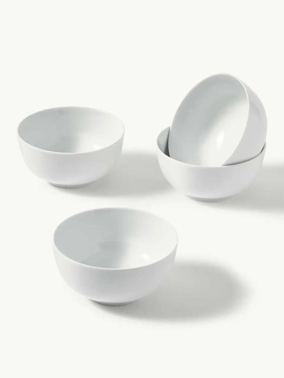 Porseleinen schalen Delight, 4 stuks^Westwing Collection Hot