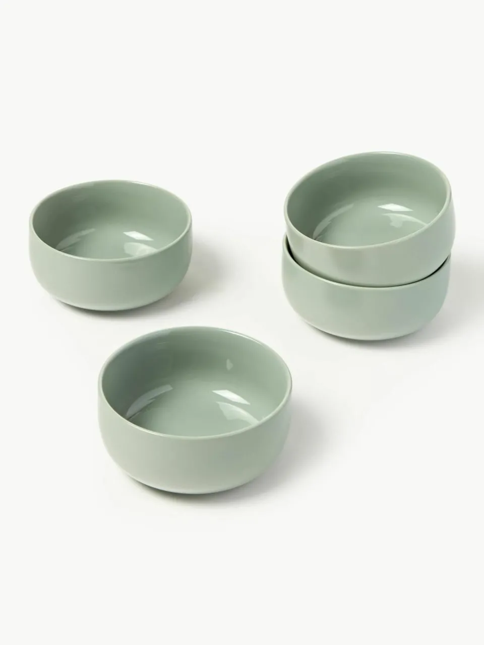 Porseleinen schalen Nessa, 4 stuks^Westwing Collection Sale