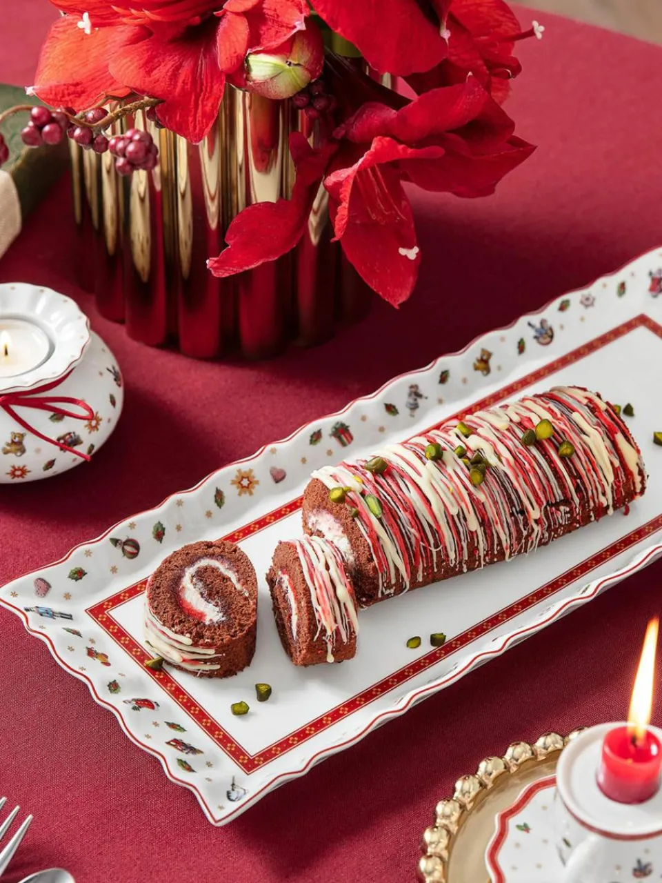 Porseleinen serveerplateau Toy's Delight^Villeroy & Boch Fashion