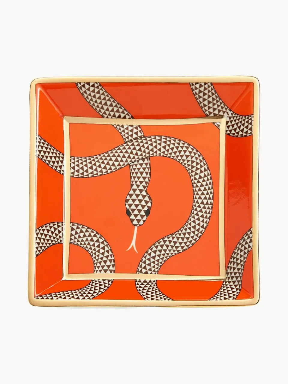 Porseleinen sierblad met goud^Jonathan Adler Discount