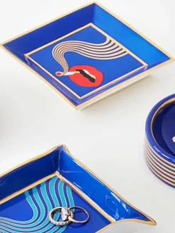 Porseleinen sierblad met goud^Jonathan Adler Outlet