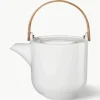 Porseleinen theepot Coppa sencha met houten handvat, 1 L^ASA Selection Hot
