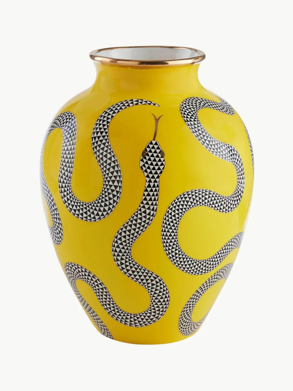 Porseleinen vaas Eden met goud, H 27 cm^Jonathan Adler Sale