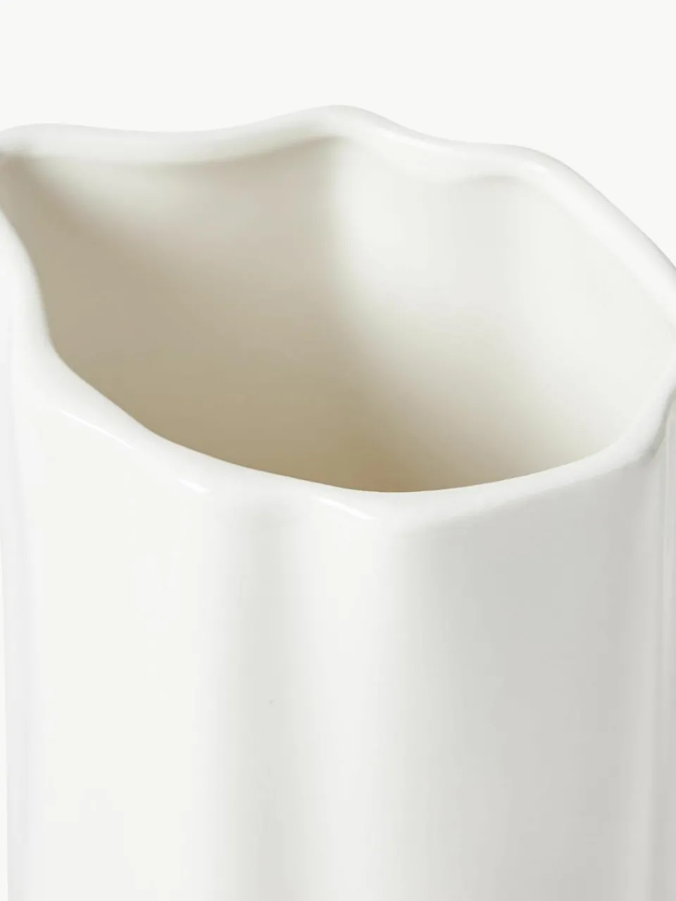 Porseleinen waterkaraf Joana in organische vorm, 1.6 L^Westwing Collection Online