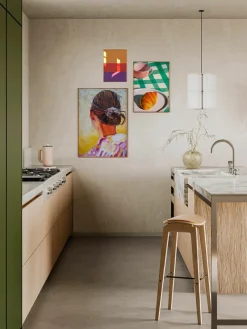 Poster Artwall no. 26 met lijst, set van 3^Paper Collective Fashion