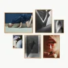 Poster Artwall no. 23 met lijst, set van 6^Paper Collective Hot