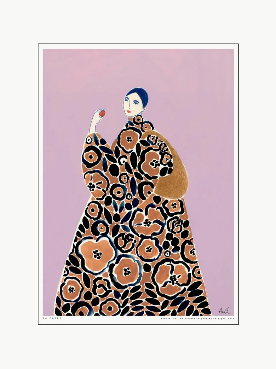 Poster Flower Coat^Poster and Frame Clearance