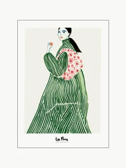 Poster Green Coat^Poster and Frame Fashion