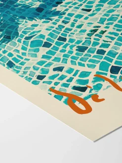 Poster La Piscine^Poster and Frame Outlet