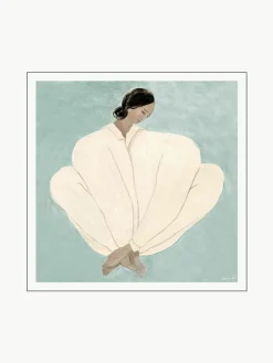 Poster Meet me at Jaures by Sofia Lind x The Poster Club^Poster and Frame Best
