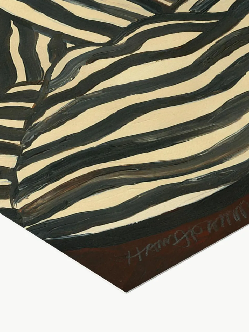 Poster Serene Stripes by Hanna Peterson x The Poster Club^Poster and Frame Clearance