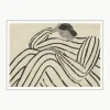 Poster Waiting by Sofia Lind x The Poster Club^Poster and Frame Fashion