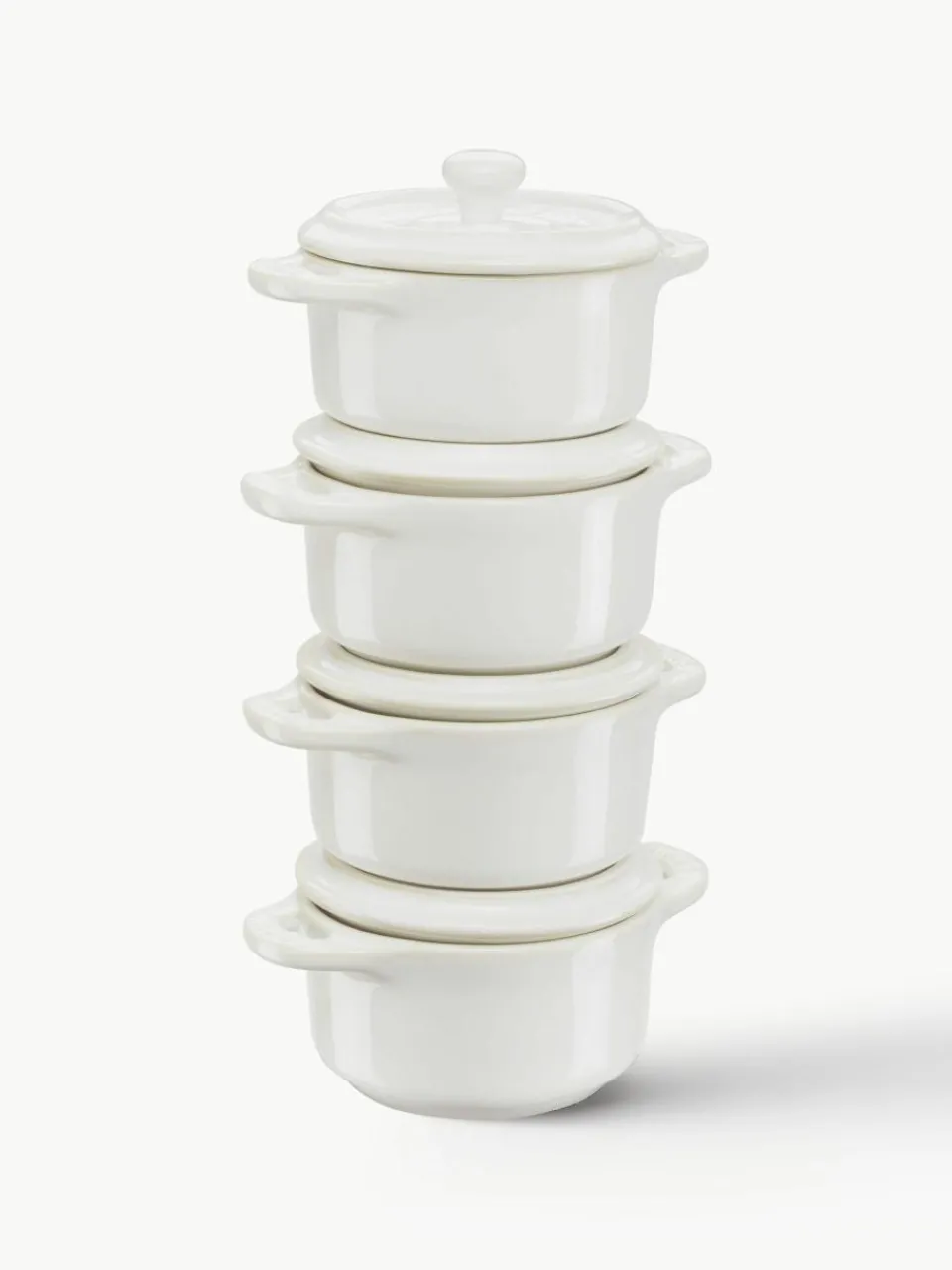 Potjes Mini Cocotte, 4 stuks^Staub Fashion