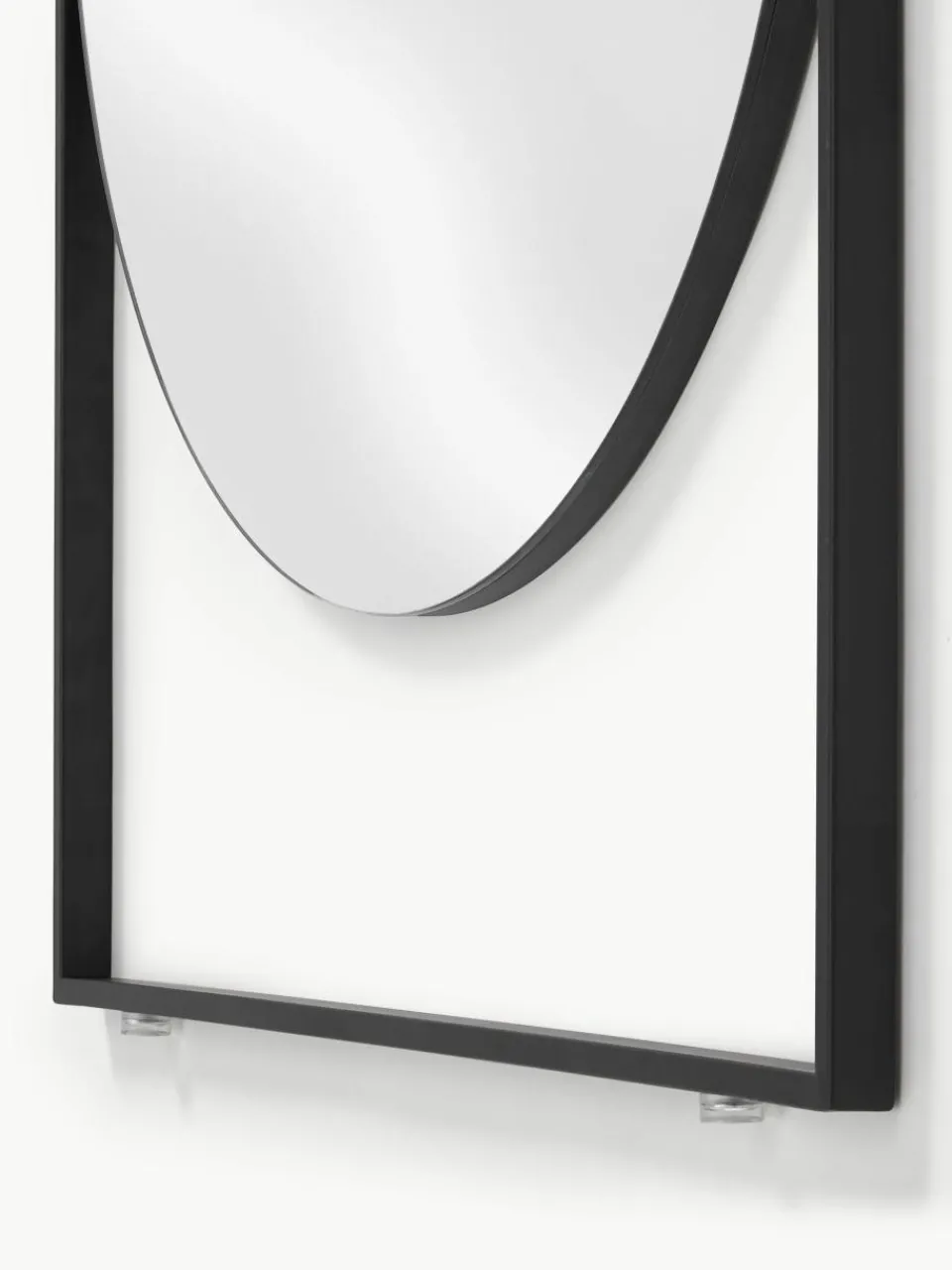 Rechthoekige leunende spiegel Masha^Westwing Collection Hot