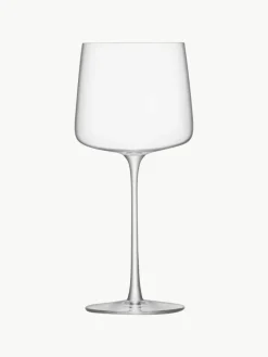 Rode wijnglazen Metropolitan, 4 stuks^Lsa International Hot